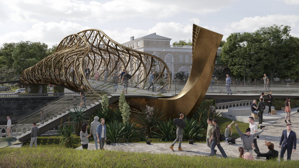 Проект пешеходного моста через реку Сочи победил на международном конкурсе «Сила металла»