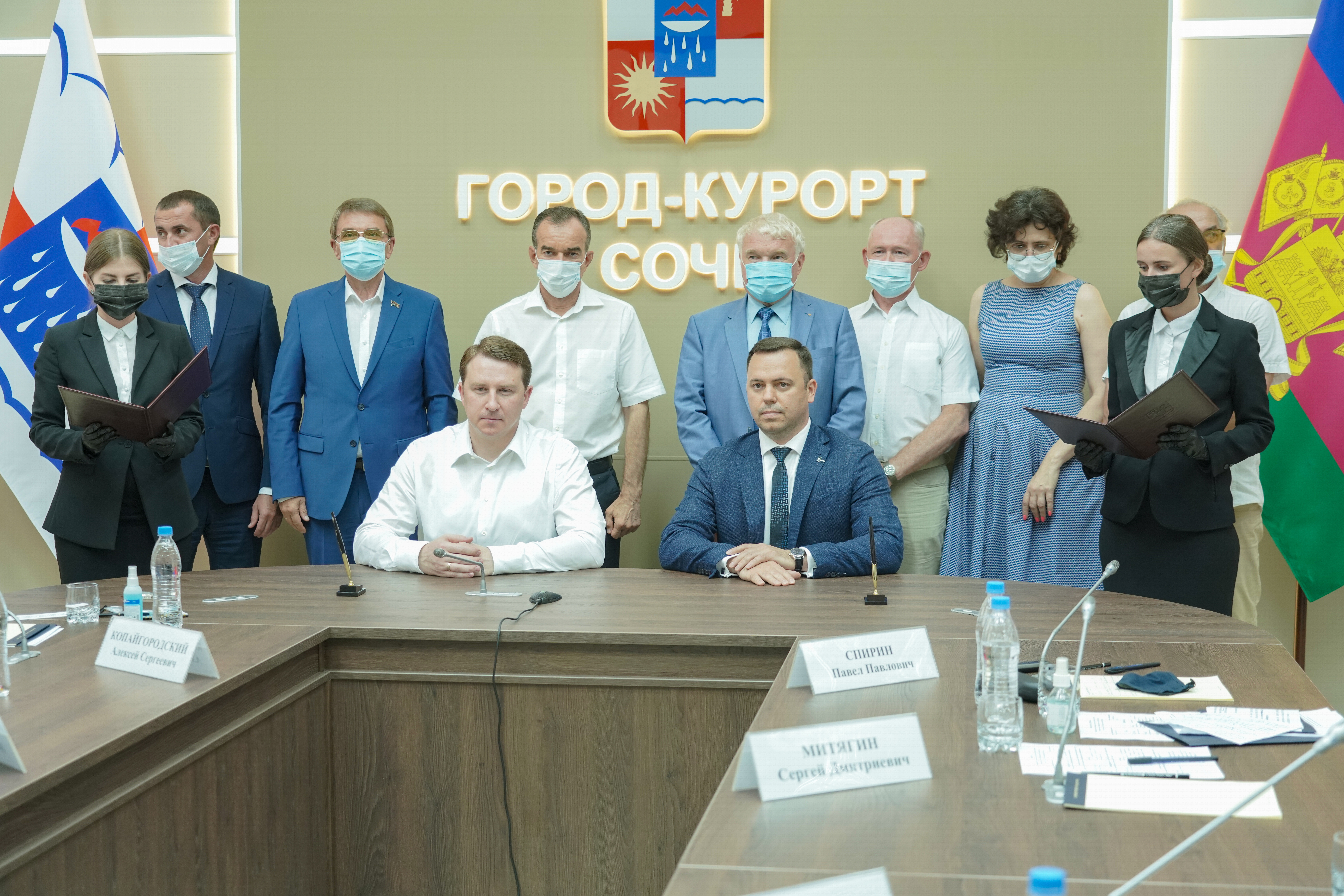 На Градостроительном совете с участием губернатора Кубани Вениамина Кондратьева подписали договор на выполнение работ по подготовке проекта Генплана курорта