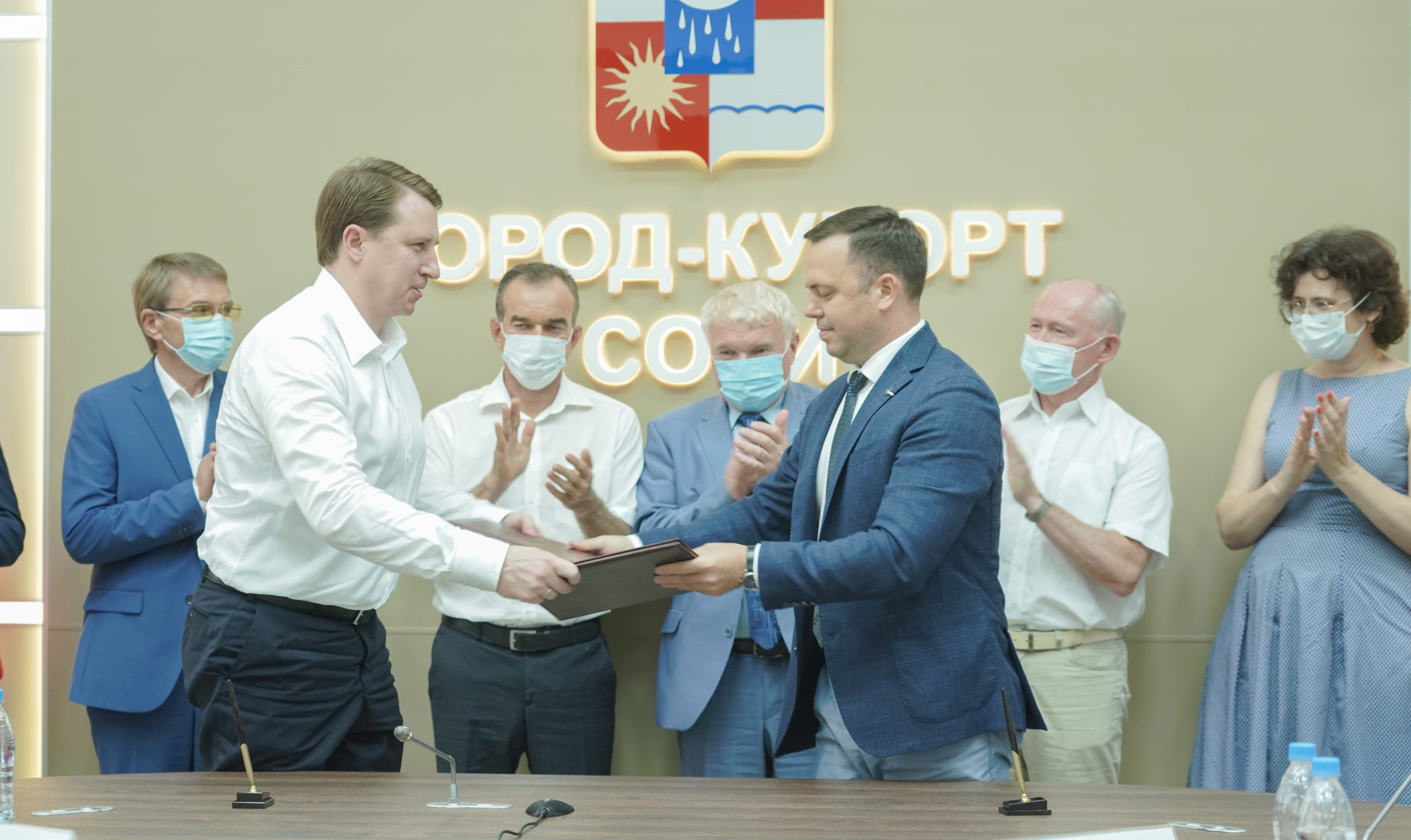 На Градостроительном совете с участием губернатора Кубани Вениамина Кондратьева подписали договор на выполнение работ по подготовке проекта Генплана курорта