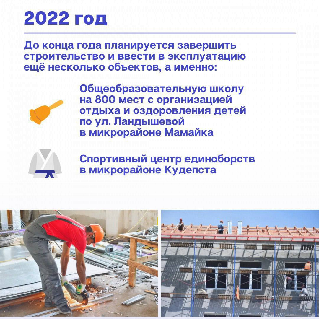 Социальные объекты в Сочи 2021 2022: что сдано и что строится