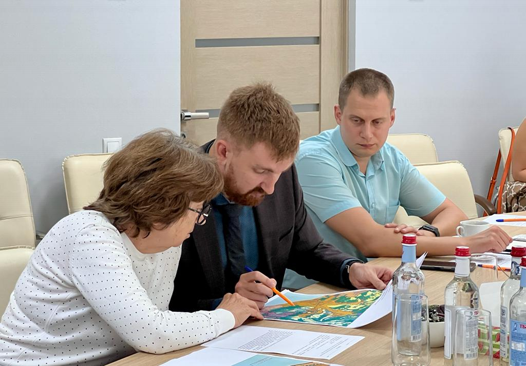 Совместная работа с администрацией Лазаревского района по установлению границ населенных пунктов в Генплане