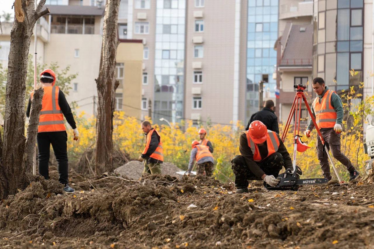В Сочи на улице Крымской появится новый сквер