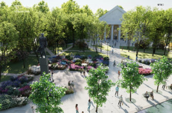В Сочи благоустроят сквер «Стерео» около здания Городского Собрания