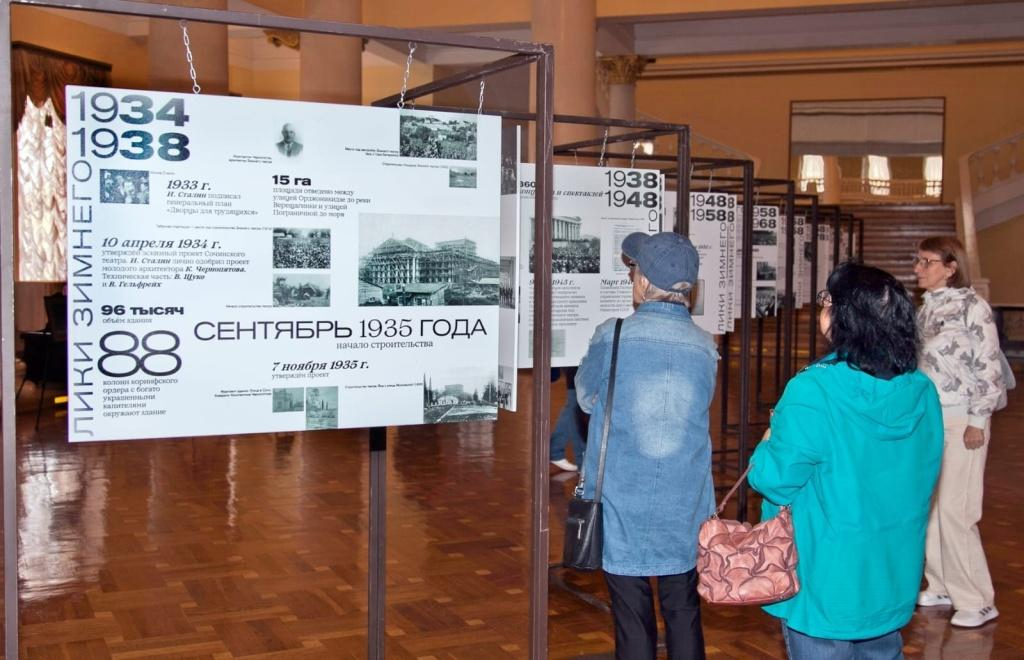 В Сочи к юбилею Зимнего театра открыли две выставки