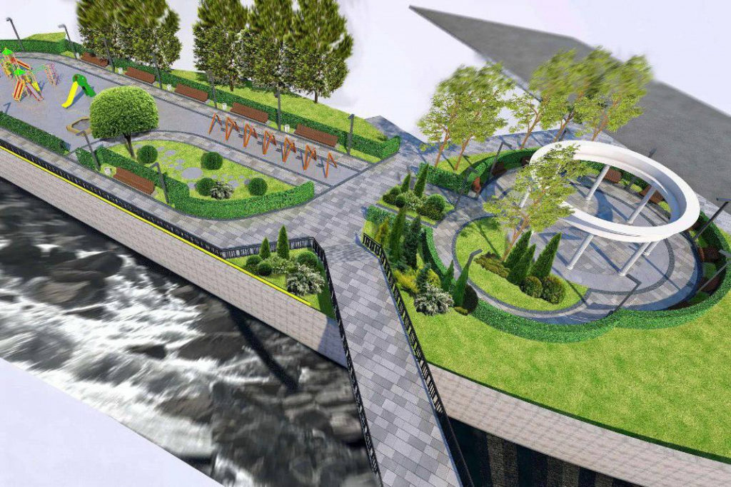 В Год архитектуры в Сочи благоустроят пешеходную зону вдоль реки Восточный Дагомыс