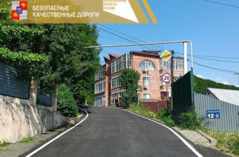 В Сочи отремонтировали улицу Маяковского по нацпроекту «БКД»