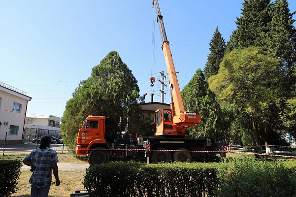 На главном водозаборе реки Сочи установлено новое оборудование