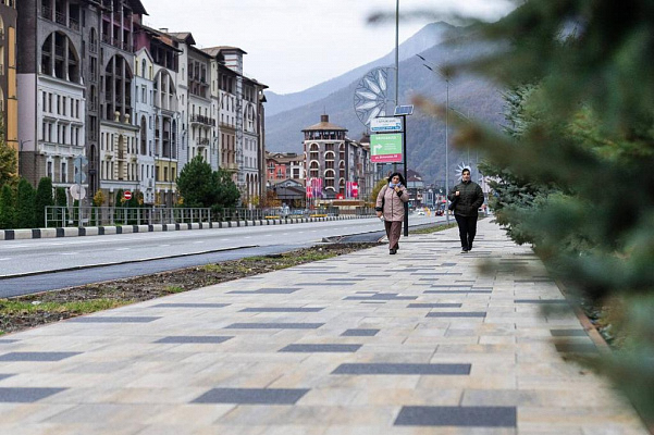 Более 59 километров пешеходных зон планируют обустроить на территории Сочи