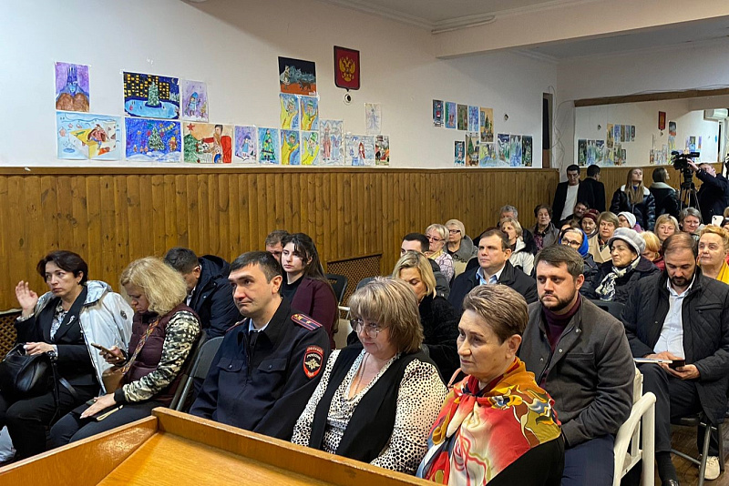 В Сочи состоялся сход граждан ТОС «Мацеста»