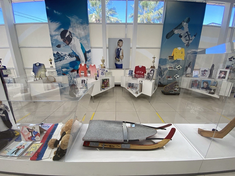 В Музее спортивной славы города Сочи открылась выставка спортивных артефактов, посвященная Олимпиаде 2014 года