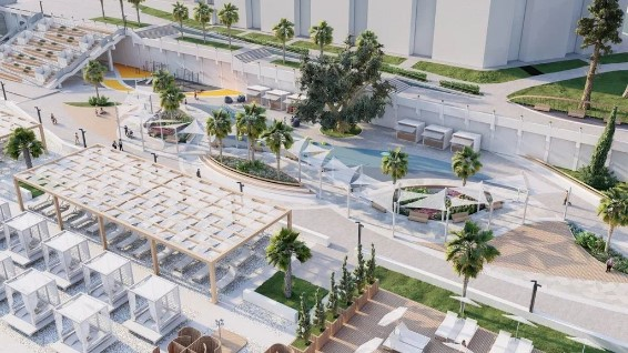 В Сочи к лету откроется обновленный муниципальный пляж «Ривьера»