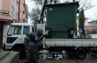 В Сочи началась расстановка новых контейнеров для ТКО
