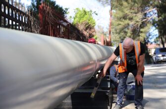 В сочинском микрорайоне Мамайка перенесли магистральный коллектор водоотведения с оползневого участка