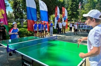 В Адлерском районе Сочи появился новый спорткомплекс для настольного тенниса