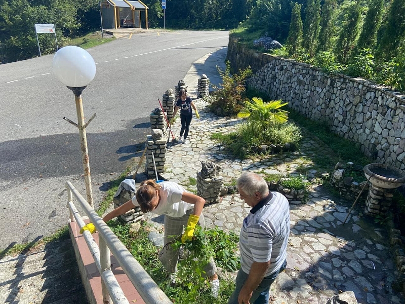 В Сочи прошел общегородской субботник