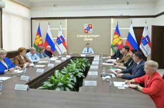 Главе Сочи представили концепцию новогоднего оформления курорта