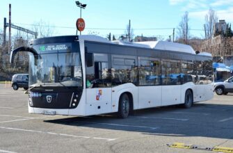 В Сочи тестируют новый автобус большого класса